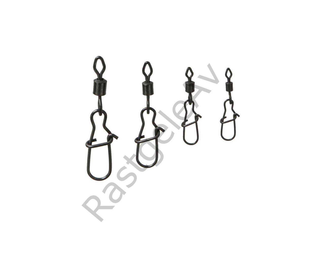 Dam Effzett D-Lock Snap Swivel 10 Adet
