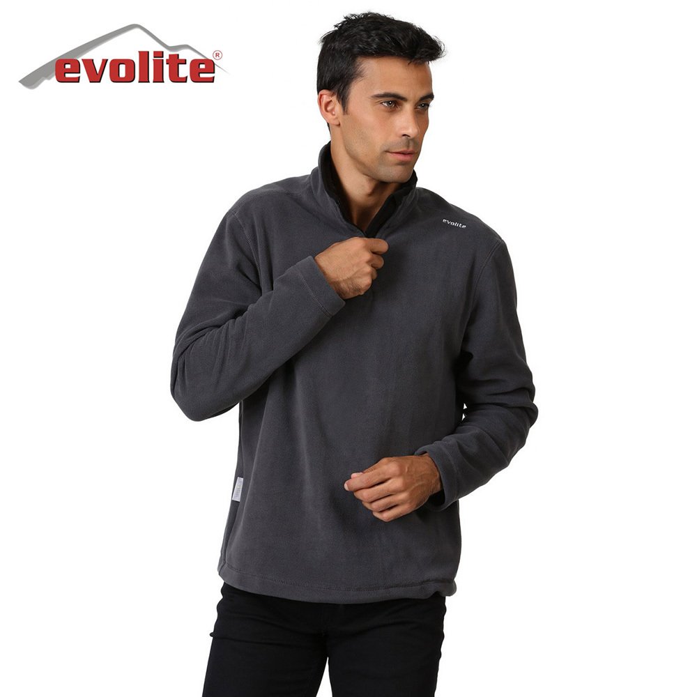 Evolite Fuga Gri Erkek Mikro Polar Sweater
