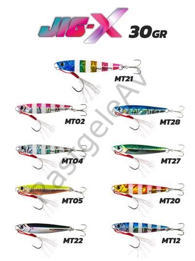 Fujin Jig-X 30gr Light Jigging jig Yem