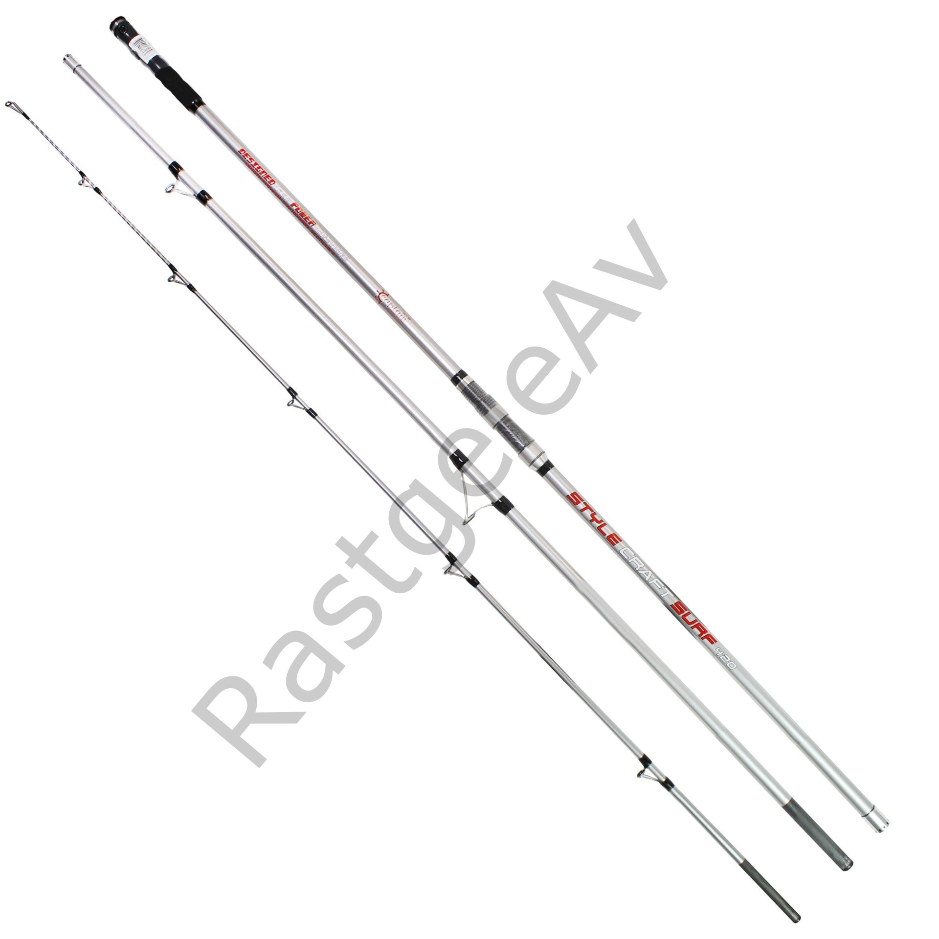 Captain 1654 Style Craft FUJİ 3 Parça Surf Kamış 100-250gr Atar