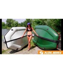 Kolibri Km-400DSL Profesyonel Full Ahşap tabanlı Şişme Bot