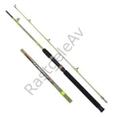 Captain 1433 Master Fisher 2 Parça Dolgu Vidalı Tekne Kamışı 15lbs Atar