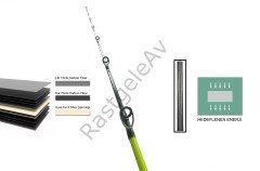 Captain 1432 Sarda Jigging 187cm 2 Parça Slow Jig Kamışı 1-3 PE
