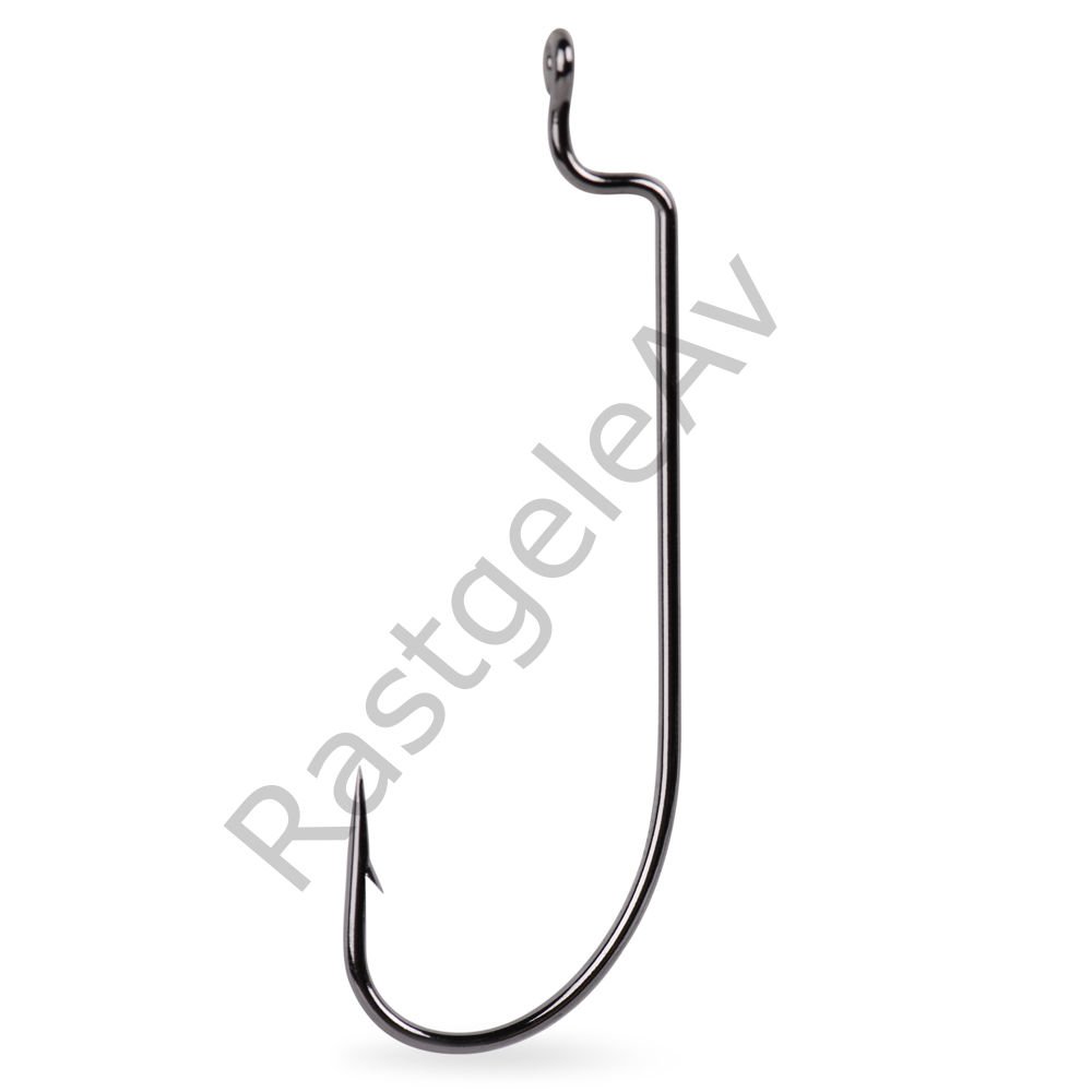 Mustad Offset Worm 39121NP-BN Olta İğnesi