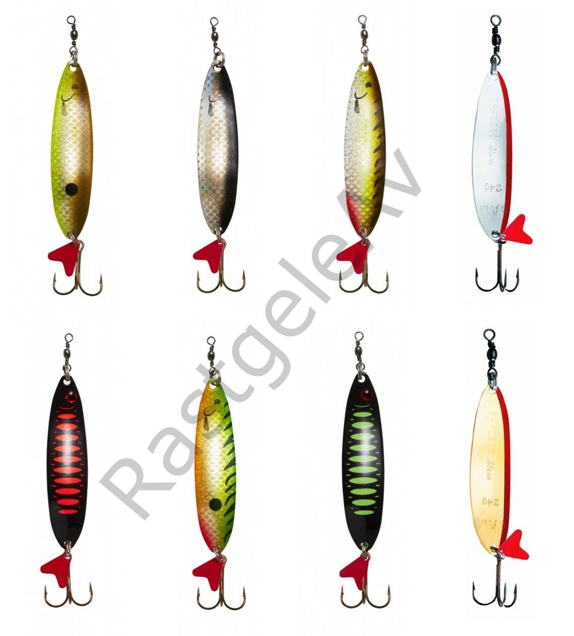 Dam Effzett Standard Spoon Slim 8 cm 24 gr Sinking Kaşık