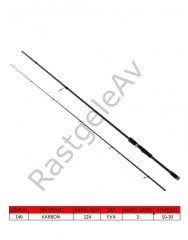 Captain 1444 Dynamic Spin 240cm 2 Parça Spin Kamış 10-30gr Atar