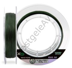 Nomura Braid X9 Moss Green 150 Mt Örgü İp