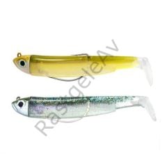 Fiiish BM90/2 BM3009 Double Combo Shore 5gr Ghost Minnow-Wakasagi Silikon Yem