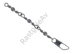 Balzer 14203 3 Zincir Klipsli Mini Fırdöndü 5'li Paket