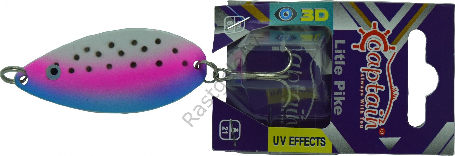 Captain 6165 Turna Kaşığı 21gr Little Pike 6.5cm