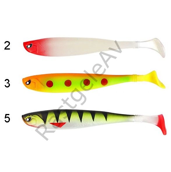 Captain 3072 Pure T-Tail Soft 12cm 10gr Levrek Silikonu Suni Yem