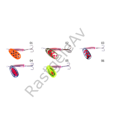 Remixon Hunter Spinner Serisi 7,5gr Kaşık Yem