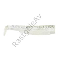 Fiiish BM120/3 BM005 3 Adet Gövde Blanc Paillete Silikon Yem