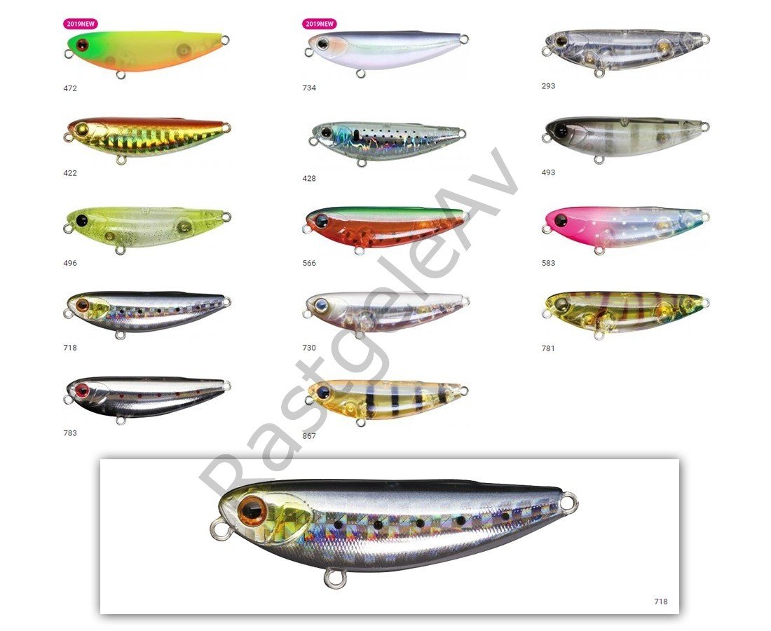 Zipbaits Fakie Dog 50mm WDT Su Üstü 5gr LRF Sahtesi