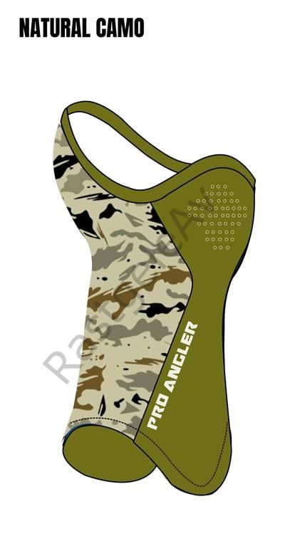 Fujin Pro Angler Sungaiter Boyunluk Natural Camo