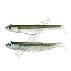 Fiiish BM70/1 BM3035 Double Combo Off Shore 6gr Khaki-Ghost Minnow Silikon Yem