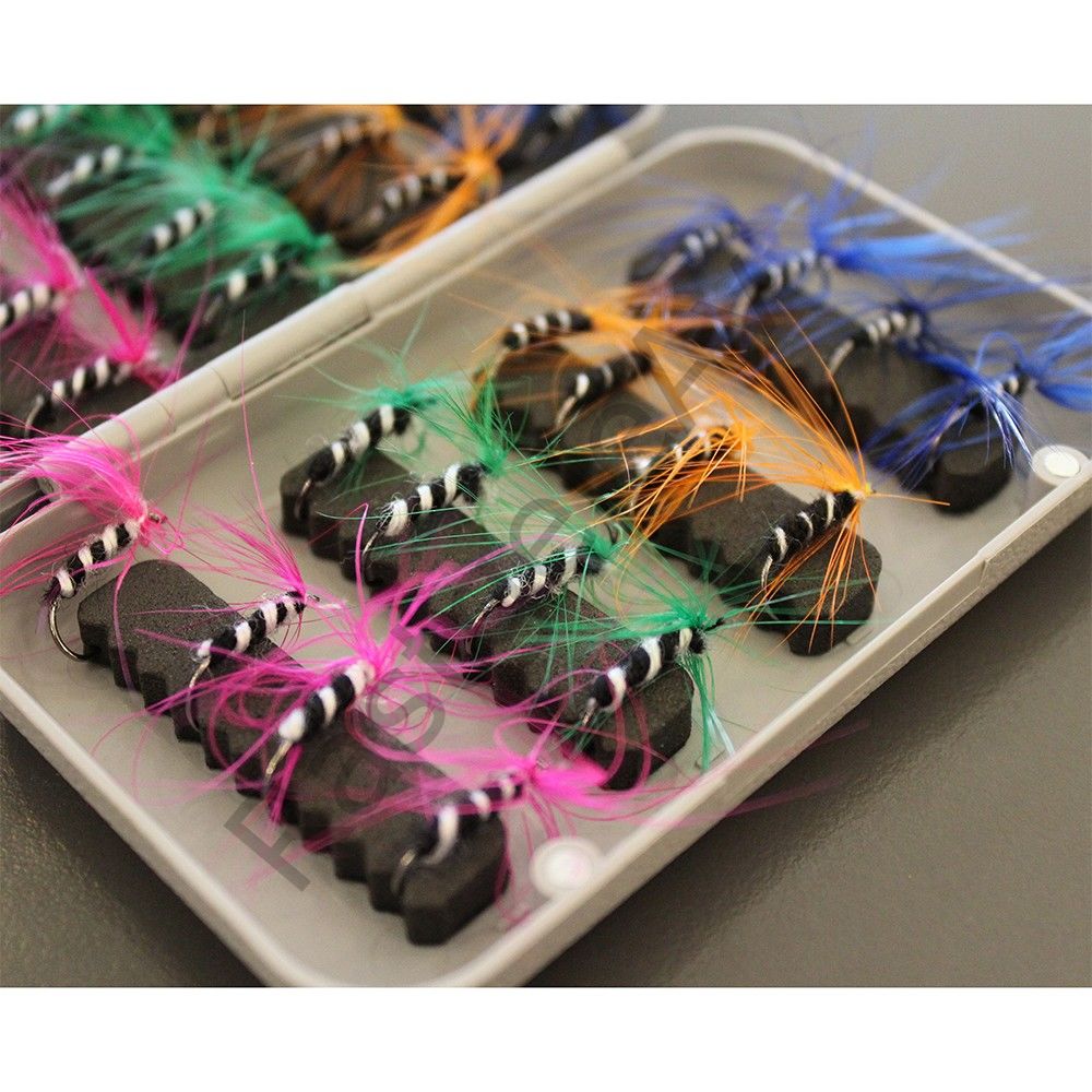 Captain 3453 Trout Fly Sinek Assortment Alabalık Yemi 32'li Mix Set