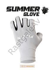 Fujin Pro Angler S24 Summer Gloves Grey