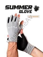 Fujin Pro Angler S24 Summer Gloves Grey