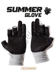 Fujin Pro Angler S24 Summer Gloves Grey