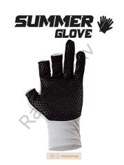 Fujin Pro Angler S24 Summer Gloves Grey