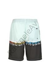 Fujin Pro Angler Board Short Mayo Anthracite Turquoise