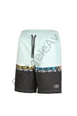 Fujin Pro Angler Board Short Mayo Anthracite Turquoise