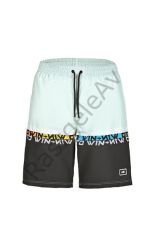 Fujin Pro Angler Board Short Mayo Anthracite Turquoise