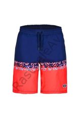 Fujin Pro Angler Board Short Mayo Scarlet Dark Navy