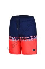 Fujin Pro Angler Board Short Mayo Scarlet Dark Navy