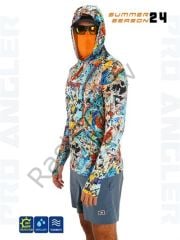 Fujin Pro Angler S24 Buff&Hoodie Makai Orange