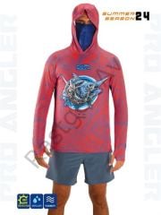 Fujin Rolla S24 Buff&Hoodie Swordfish Red