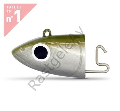 Fiiish BM70/1 BM144 Off Shore 6gr Kaki Jig Head