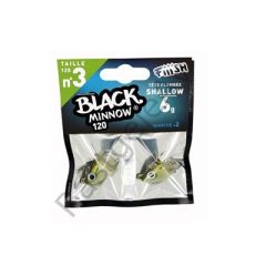 Fiiish BM120/3 BM149 Shallow 6gr Kaki Jig Head