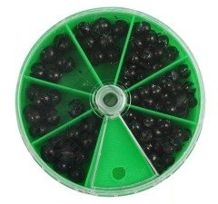 Captain Kutu Kurşun Seti 6595 Yuvarlak Yarık 100gr