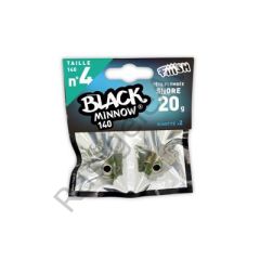 Fiiish BM140/4 BM153 Shore 20gr Kaki Jig Head