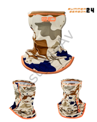 Fujin Pro Angler Neck Gaiter Boyunluk Natural Camo