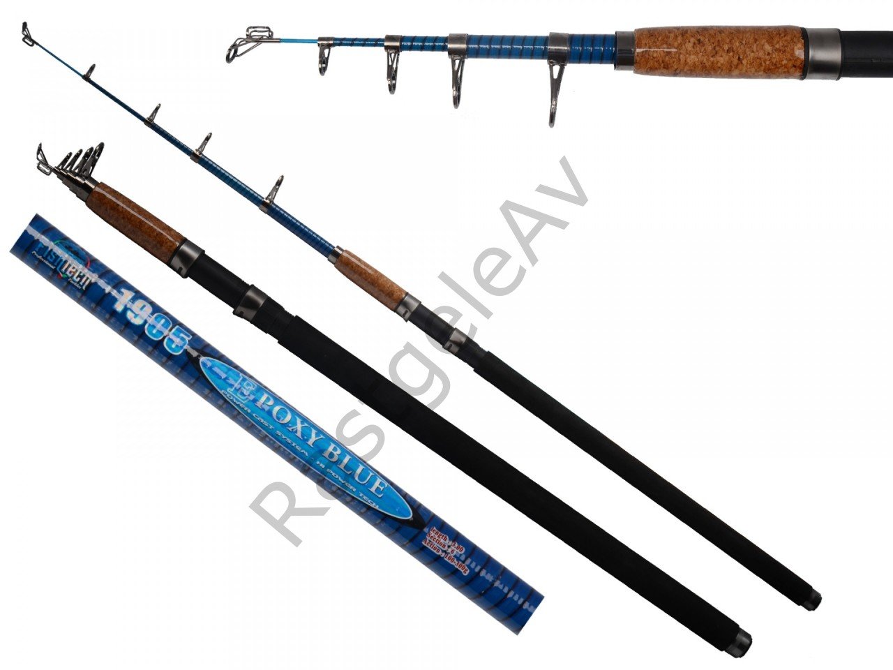 Captain 1905 Epoxy Blue Teleskopik Kamış 100-300gr Atar