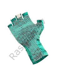 Fujin Pro Angler Summer Gloves Green