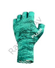 Fujin Pro Angler Summer Gloves Green