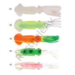 Remixon Squid 10033 90 Serisi 9cm Silikon Yem