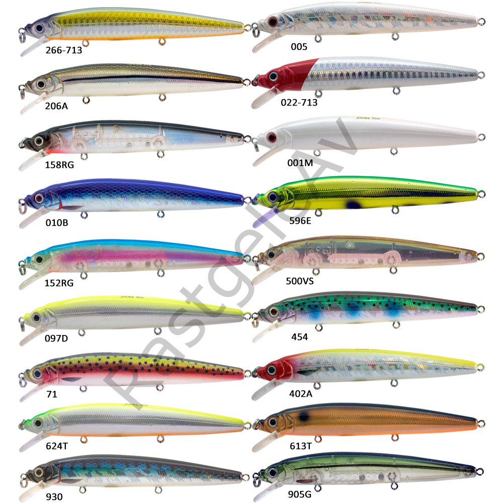 Strike Pro EG-033 F Alpha Minnow 115 Serisi Suni Yem