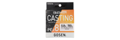Gosen Answer Casting PE 8 Örgü Spin İpi 150mt Fine Silver Color