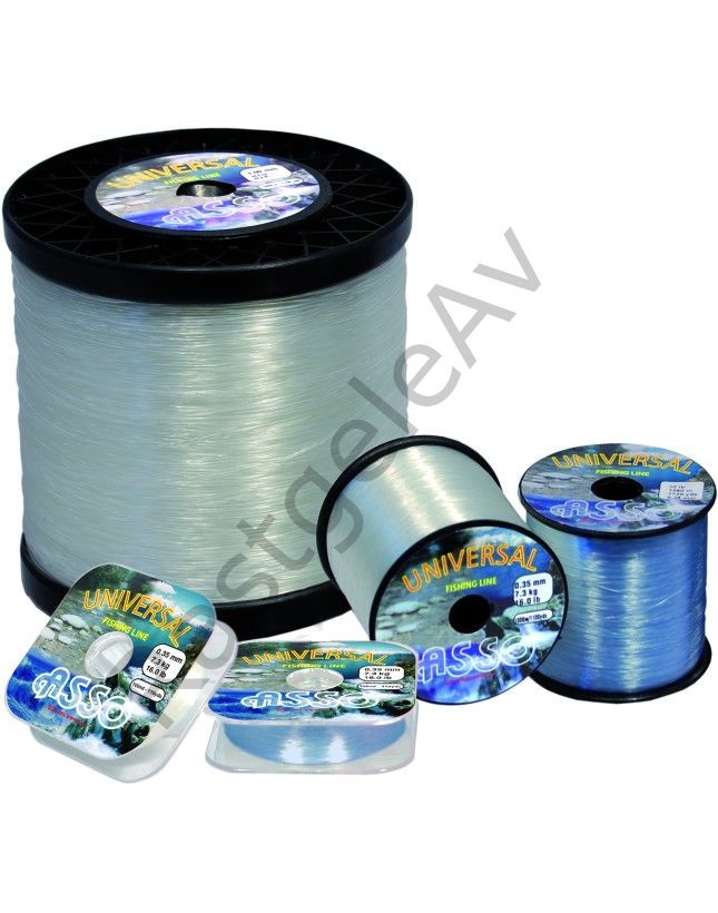 Asso Universal Bobin 1kg Monofilament Misina Beyaz