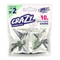 Crazy Sandeel CSE100/1 CSE220 10gr Shore Jig Head