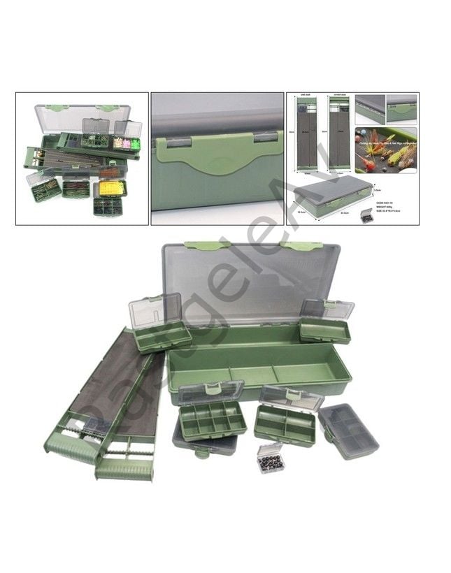 Captain 7129 Carp Box 9lu Set 34x18x6cm