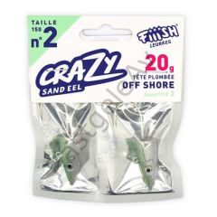 Crazy Sandeel CSE150/2 CSE221 20gr Off Shore Jig Head