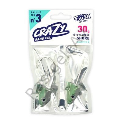 Crazy Sandeel CSE220/CSE224 30gr Shore Jig Head