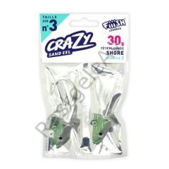 Crazy Sandeel CSE220/CSE224 30gr Shore Jig Head