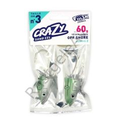 Crazy Sandeel CSE220/CSE225 60gr Off Shore Jig Head